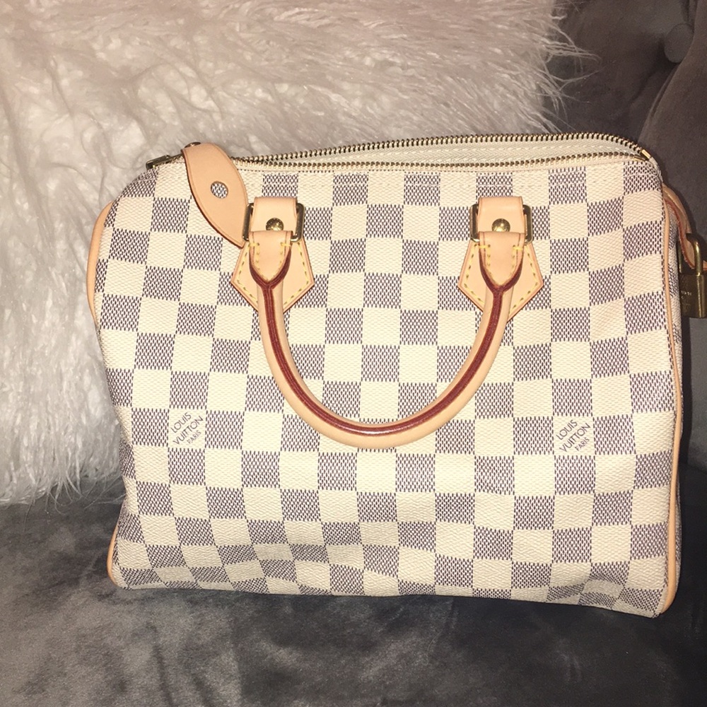 Louis Vuitton Speedy 25 Damier Azur